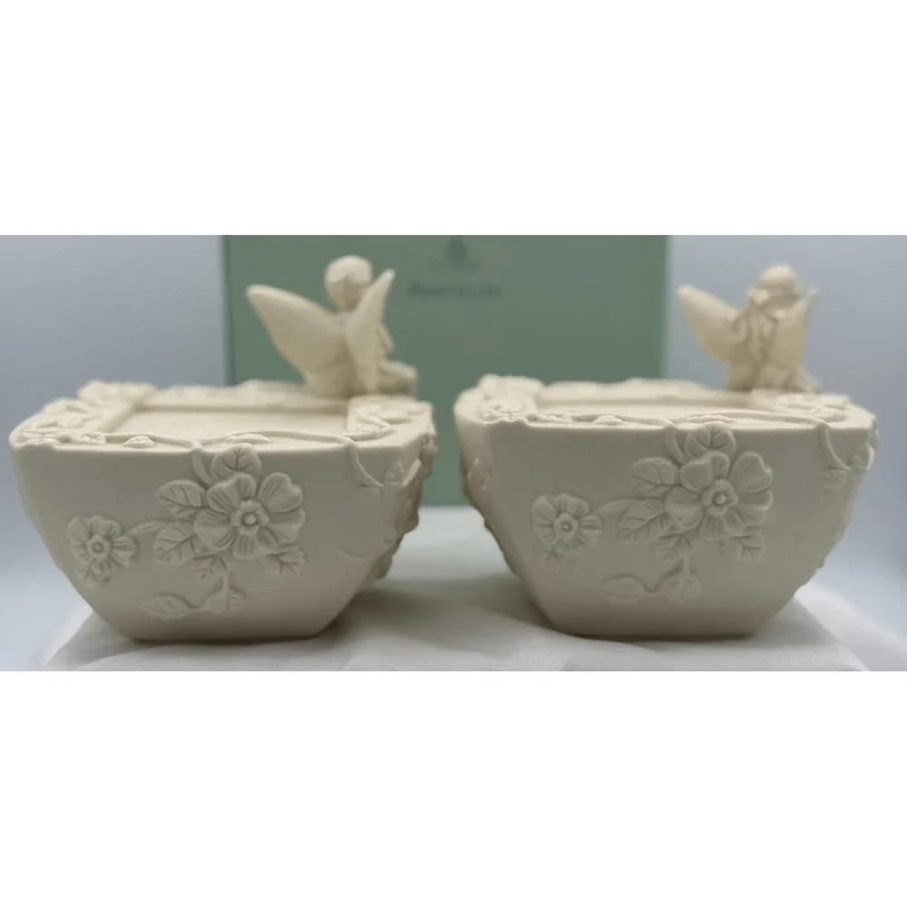 Partylite P7480 Enchantment Duo Fairy Candle Holders Set of 2 - NEW Open Box